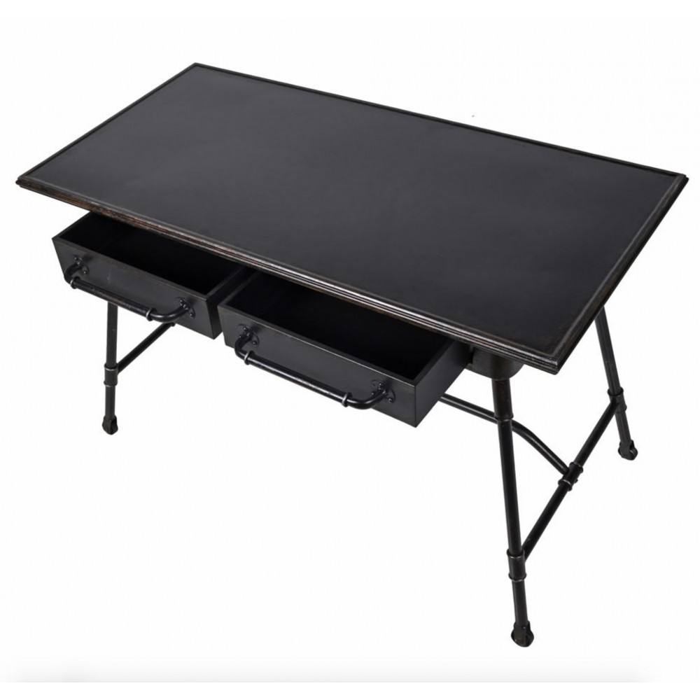 Black Metal Desk Industrial Furniture £303.00