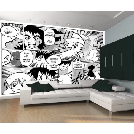 Japanese Anime Wall Mural Smithers Wallpaper &pound;80.00 product_features