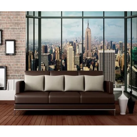 New York Manhattan Wall Mural Smithers Wallpaper £79.00      product_features