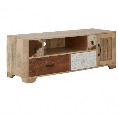 Hacienda TV Cabinet Smithers TV Units £688.00 Living Room Mango Wood Steel product_features