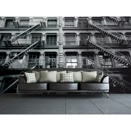 New York apartment block Mural Smithers Archives £80.00      product_features