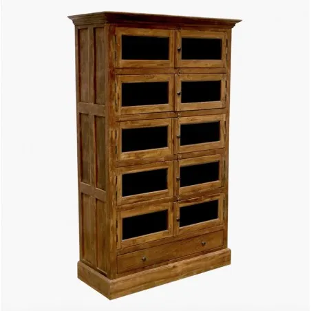Apothecary Unit With Glass Doors Smithers Vintage Furniture £1,448.00 All Rooms Teak Wood product_features