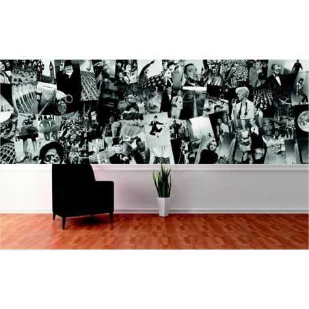 Iconic Collage Wallpaper Wallpaper Smithers of Stamford £61.25 Store UK, US, EU, AE,BE,CA,DK,FR,DE,IE,IT,MT,NL,NO,ES,SE