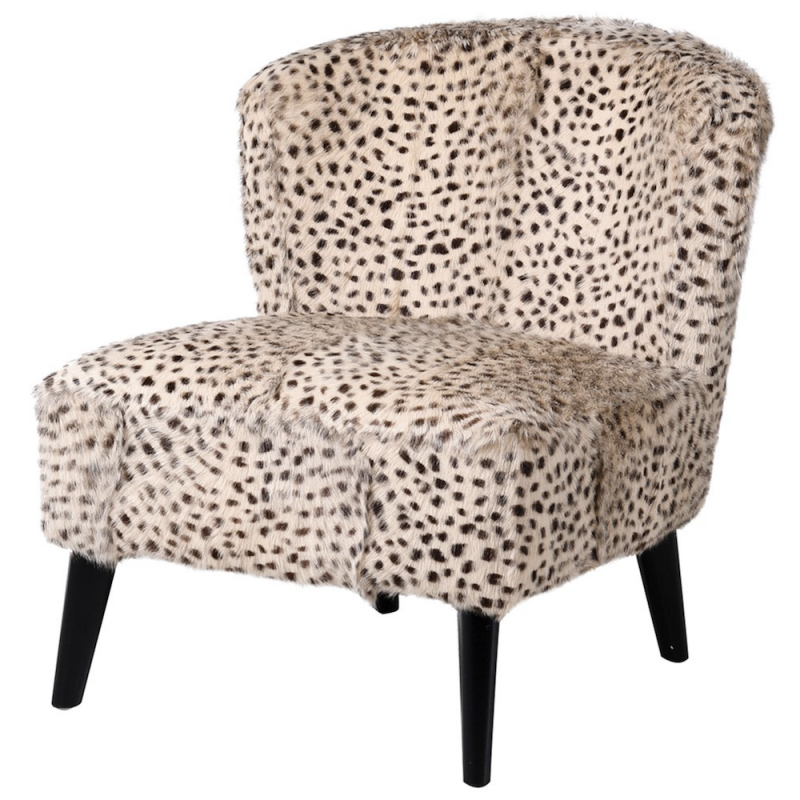 Leopard Print Chair, Animal Print Accent Chair Uk