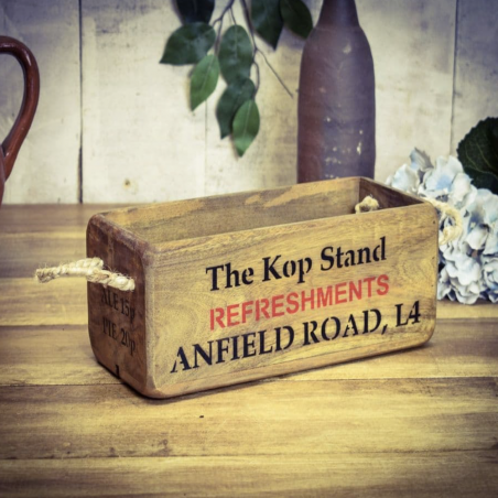 Anfield Wooden Crate Box Wooden Crates  £25.00 Store UK, US, EU, AE,BE,CA,DK,FR,DE,IE,IT,MT,NL,NO,ES,SE