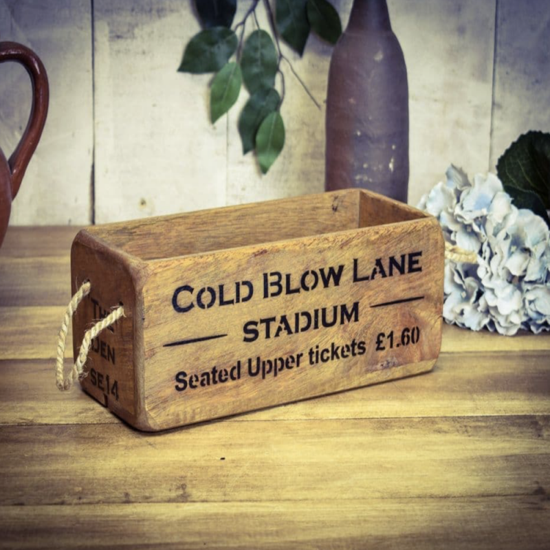 Cold Blow Lane Wooden Crate Box Wooden Crates £25.00 Store UK, US, EU, AE,BE,CA,DK,FR,DE,IE,IT,MT,NL,NO,ES,SE