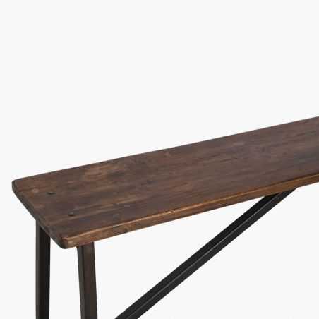 Antique Wooden Bench Industrial Furniture Smithers of Stamford £350.00 Store UK, US, EU, AE,BE,CA,DK,FR,DE,IE,IT,MT,NL,NO,ES,...