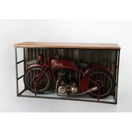 Motorcycle Cocktail Bar Smithers Used, Abused, & Reused £2,807.00 Reclaimed Wood Steel product_features