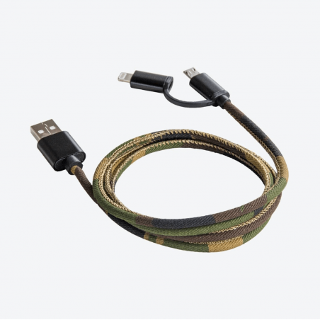 Camouflage Charging Cable Personal Accessories £7.50 Store UK, US, EU, AE,BE,CA,DK,FR,DE,IE,IT,MT,NL,NO,ES,SECamouflage Char...