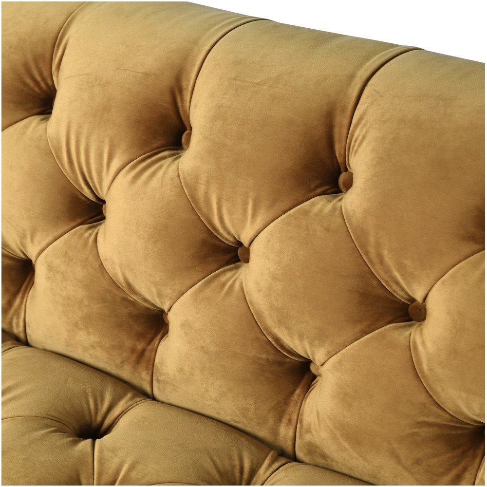 Colonel Mustard Yellow Velvet Sofa Smithers Designer Furniture £1,664.00 product_features