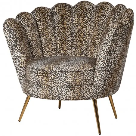 Savannah Shell Leopard Chair Smithers Designer Furniture £705.00 Reception Room Fir Wood product_features