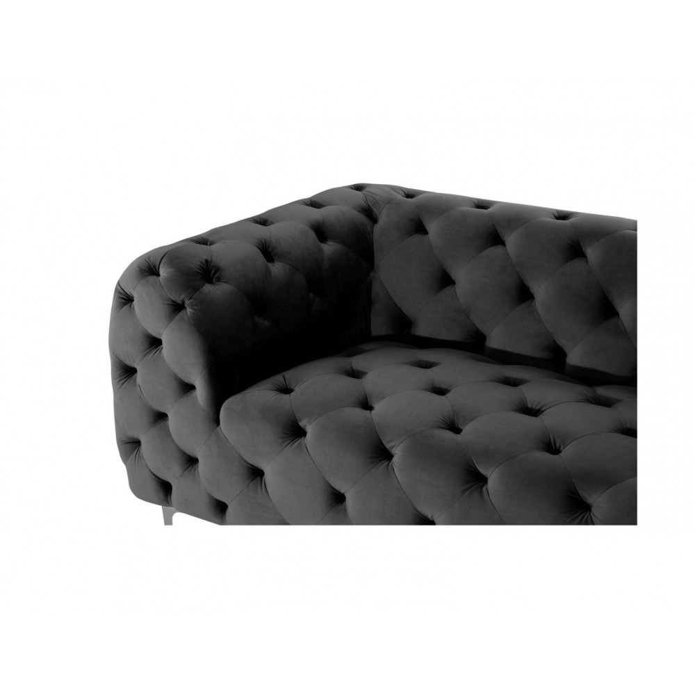 Luca Charcoal Velvet Sofa Designer Furniture £1,467.00 product_features
