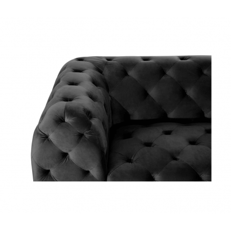 Luca Charcoal Velvet Sofa Designer Furniture  £1,600.00 Store UK, US, EU, AE,BE,CA,DK,FR,DE,IE,IT,MT,NL,NO,ES,SE