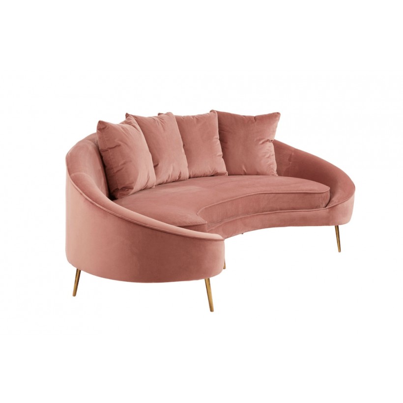 Pink Velvet Sofa • UK, US & Canada