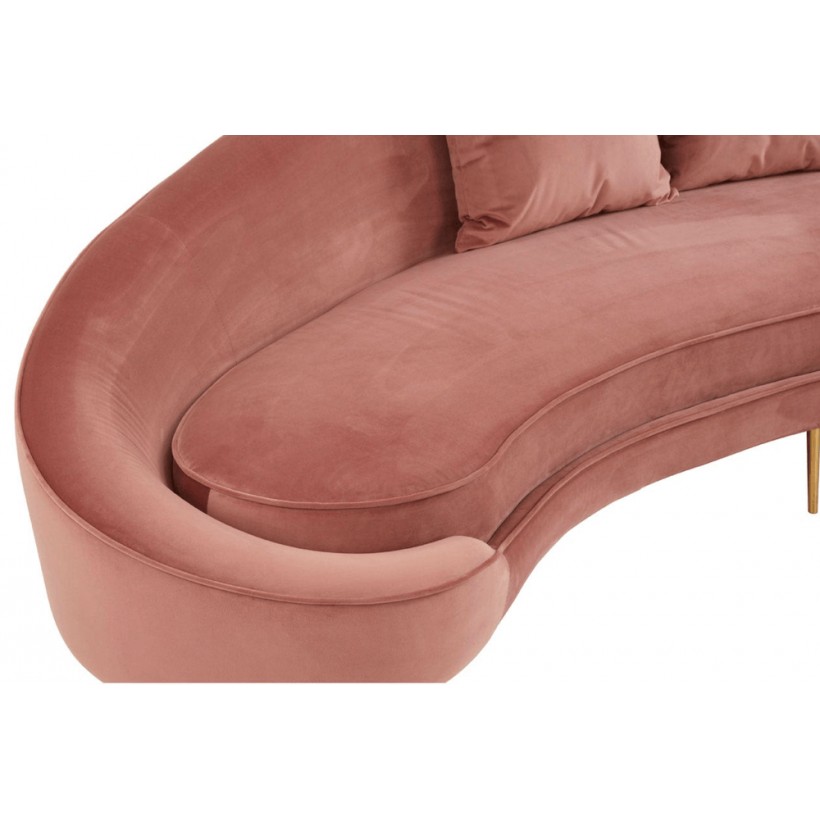 Pink Velvet Sofa • UK, US & Canada