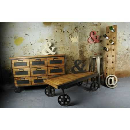 Vintage Helsing Industrial Coffee Table Smithers Archives Smithers of Stamford £375.00 Store UK, US, EU, AE,BE,CA,DK,FR,DE,IE...
