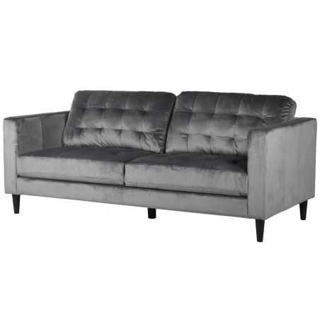 Rémy Grey Velvet Sofa Designer Furniture Smithers of Stamford £1,128.00 Store UK, US, EU, AE,BE,CA,DK,FR,DE,IE,IT,MT,NL,NO,ES...