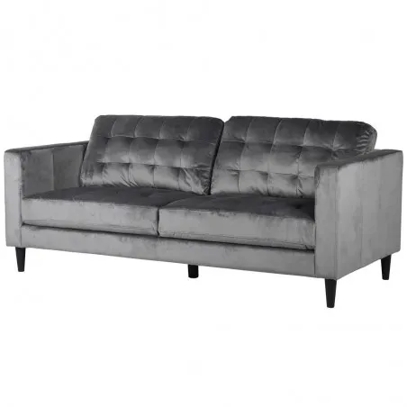 Rémy Grey Velvet Love Seat Smithers Designer Furniture £848.00 Dining Room product_features