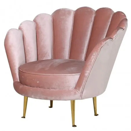 Gatsby Pink Shell Backed Chair Smithers Designer Furniture £857.00 Bedroom Fir Wood product_features