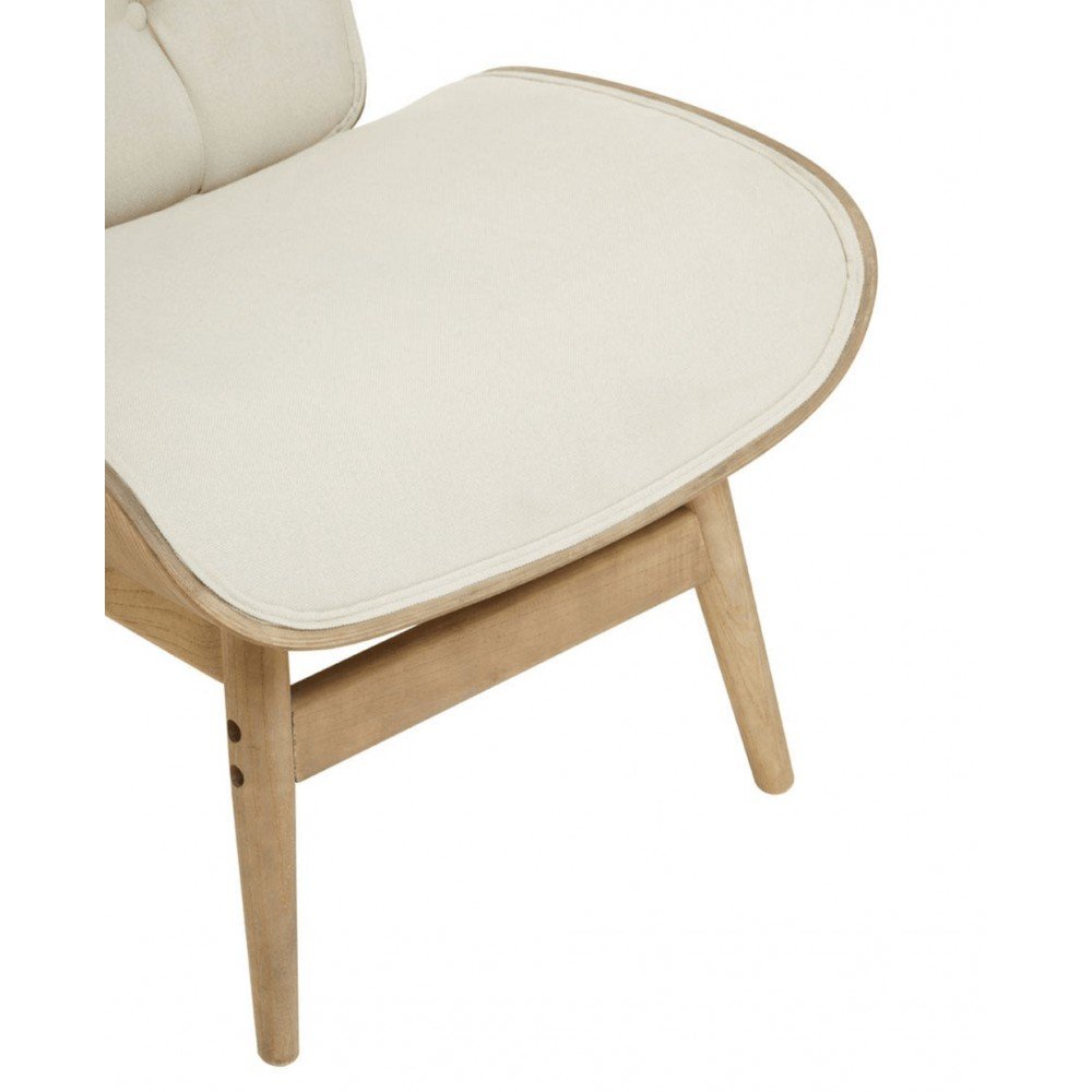 Aurelia Natural Velvet Chair Smithers Sofas and Armchairs £549.00 Elm product_features