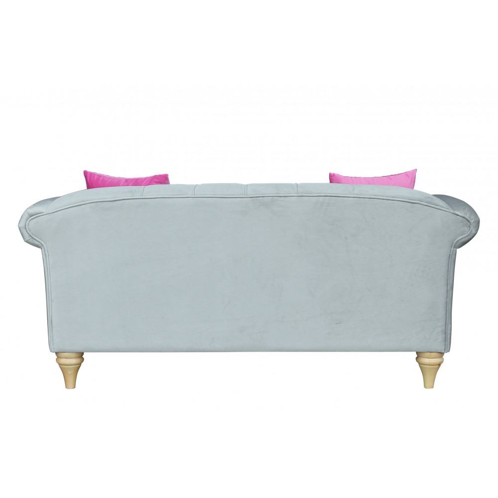 McQueen Grey Love Seat Designer Furniture £1,217.00 product_features