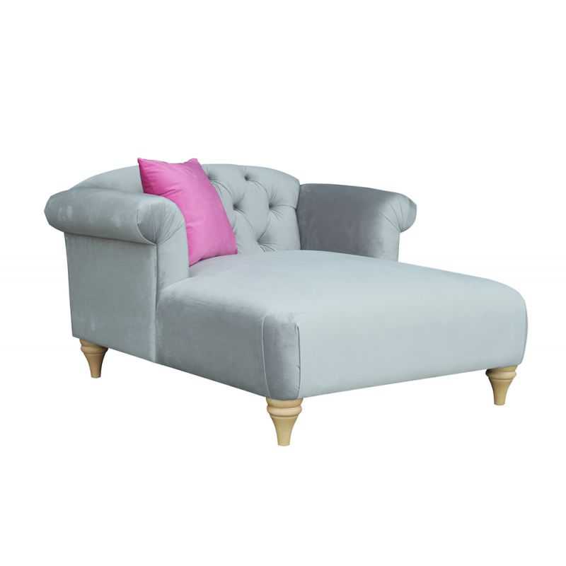 McQueen Velvet Grey Chaise Designer Furniture £1,620.00 Store UK, US, EU, AE,BE,CA,DK,FR,DE,IE,IT,MT,NL,NO,ES,SE