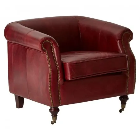 Galante Leather Armchair Smithers Vintage Furniture £1,879.00 Birch product_features