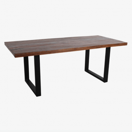 Factory 160 cm Industrial Dining Table Recycled Wood Furniture Smithers of Stamford £920.00 Store UK, US, EU, AE,BE,CA,DK,FR,...