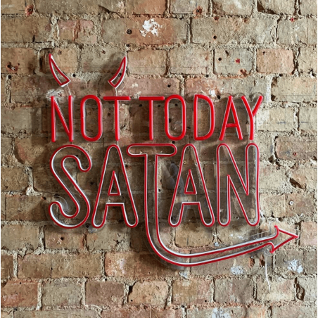 Not Today Satan Neon Sign Retro Gifts Smithers of Stamford £274.00 Store UK, US, EU, AE,BE,CA,DK,FR,DE,IE,IT,MT,NL,NO,ES,SENo...
