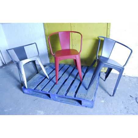 Industrial Tolix Dining Chairs Chairs Smithers of Stamford £300.00 Store UK, US, EU, AE,BE,CA,DK,FR,DE,IE,IT,MT,NL,NO,ES,SEIn...