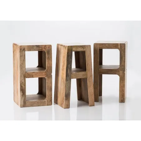 Set of 3 Bar Stools Smithers Bar Stools &pound;1,100.00 Kitchen Diner FSC Certified Wood product_features