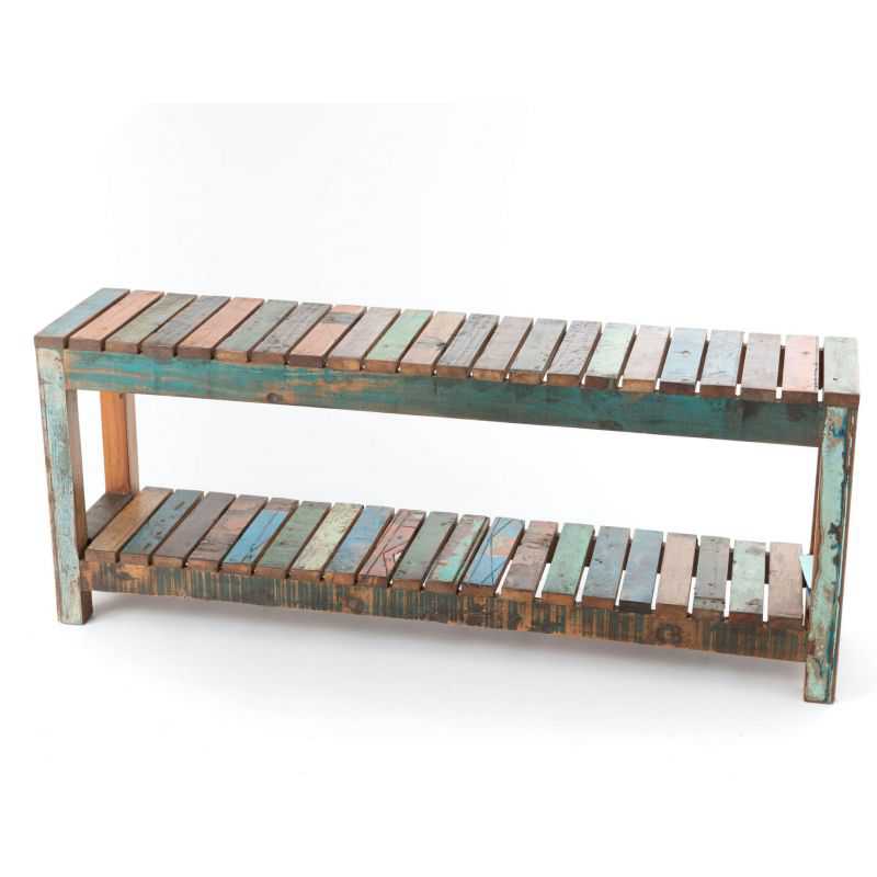 Miami Reclaimed Wood Bench Designer Furniture Smithers of Stamford £489.00 Store UK, US, EU, AE,BE,CA,DK,FR,DE,IE,IT,MT,NL,NO...