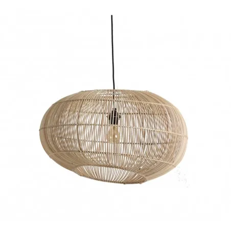 Luna Rattan Pendant Light Shade Lighting £258.00 Wicker product_features