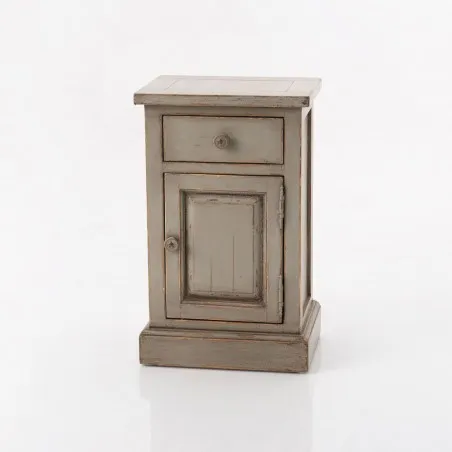 Marguerites Grey Bedside Cabinet Smithers Vintage Furniture £358.00 Utility Fir Wood product_features