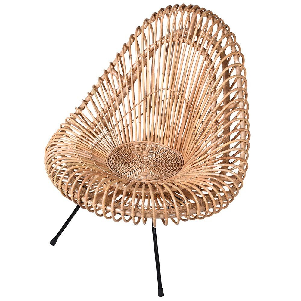 Skeleton Tube Chair Designer Furniture £674.00 Living Room Rattan Iron product_features