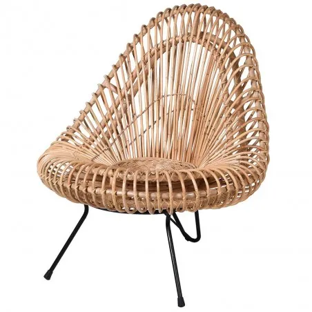 Skeleton Tube Chair Designer Furniture &pound;674.00 Living Room Rattan Iron product_features