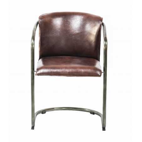 Spitfire Leather Dining Chairs Chairs Smithers of Stamford £275.00 Store UK, US, EU, AE,BE,CA,DK,FR,DE,IE,IT,MT,NL,NO,ES,SE
