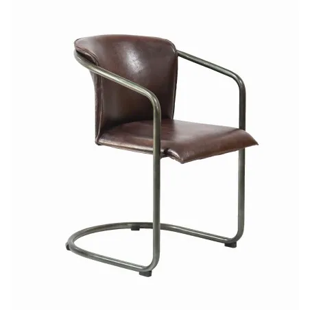 Spitfire Leather Dining Chairs Smithers Chairs £252.00 Kitchen Diner Steel product_features