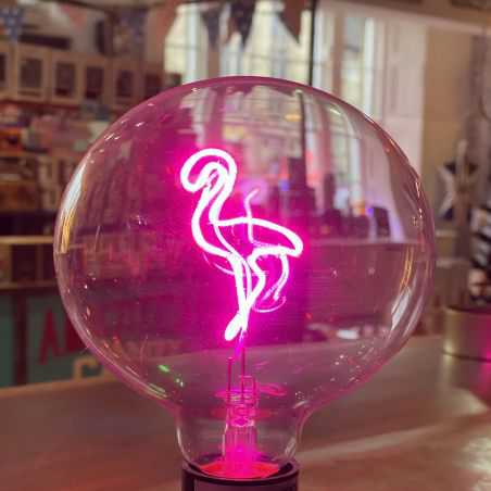 Flamingo Light Bulb Smithers Archives Smithers of Stamford £24.00 Store UK, US, EU, AE,BE,CA,DK,FR,DE,IE,IT,MT,NL,NO,ES,SE