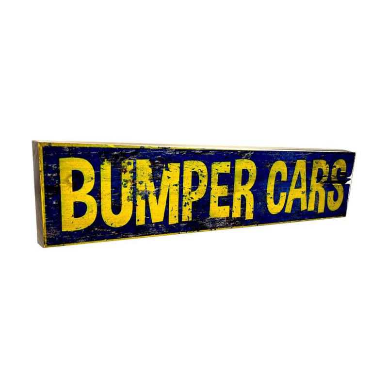 Bumper Cars Sign Retro Signs  £16.95 Store UK, US, EU, AE,BE,CA,DK,FR,DE,IE,IT,MT,NL,NO,ES,SE