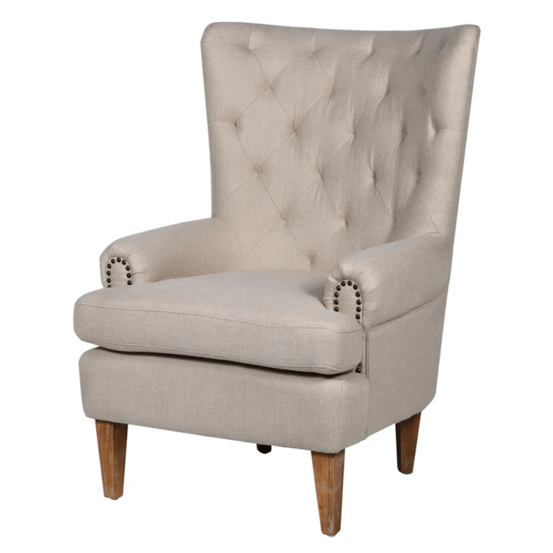 Natural Linen Armchair Designer Furniture Smithers of Stamford £550.00 Store UK, US, EU, AE,BE,CA,DK,FR,DE,IE,IT,MT,NL,NO,ES,SE