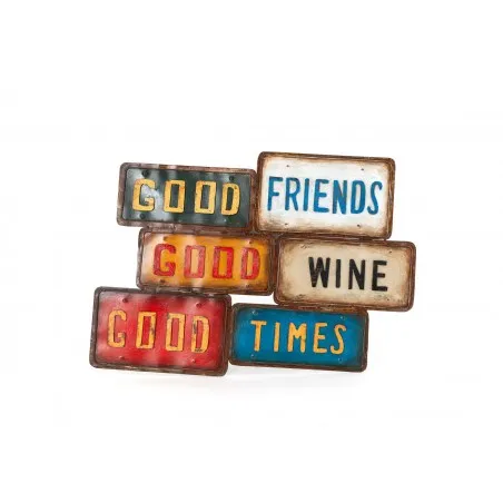 Good Friends Good Wine Sign Signs £115.00 product_features