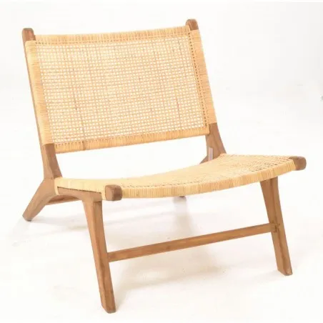 Lazy Rattan Chair Smithers Designer Furniture £500.00 All Rooms Teak Wood product_features