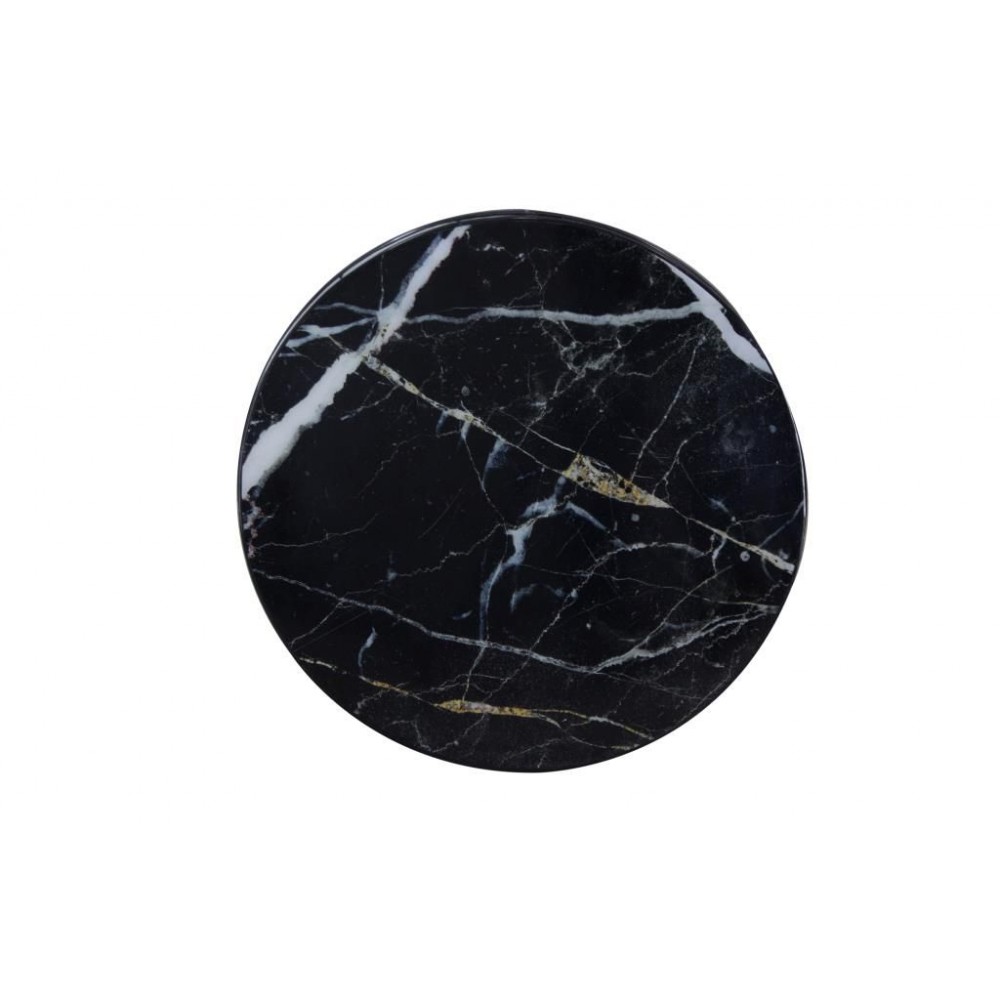 Black Marble Side Table Smithers Designer Furniture £264.00 Dining Room Iron product_features