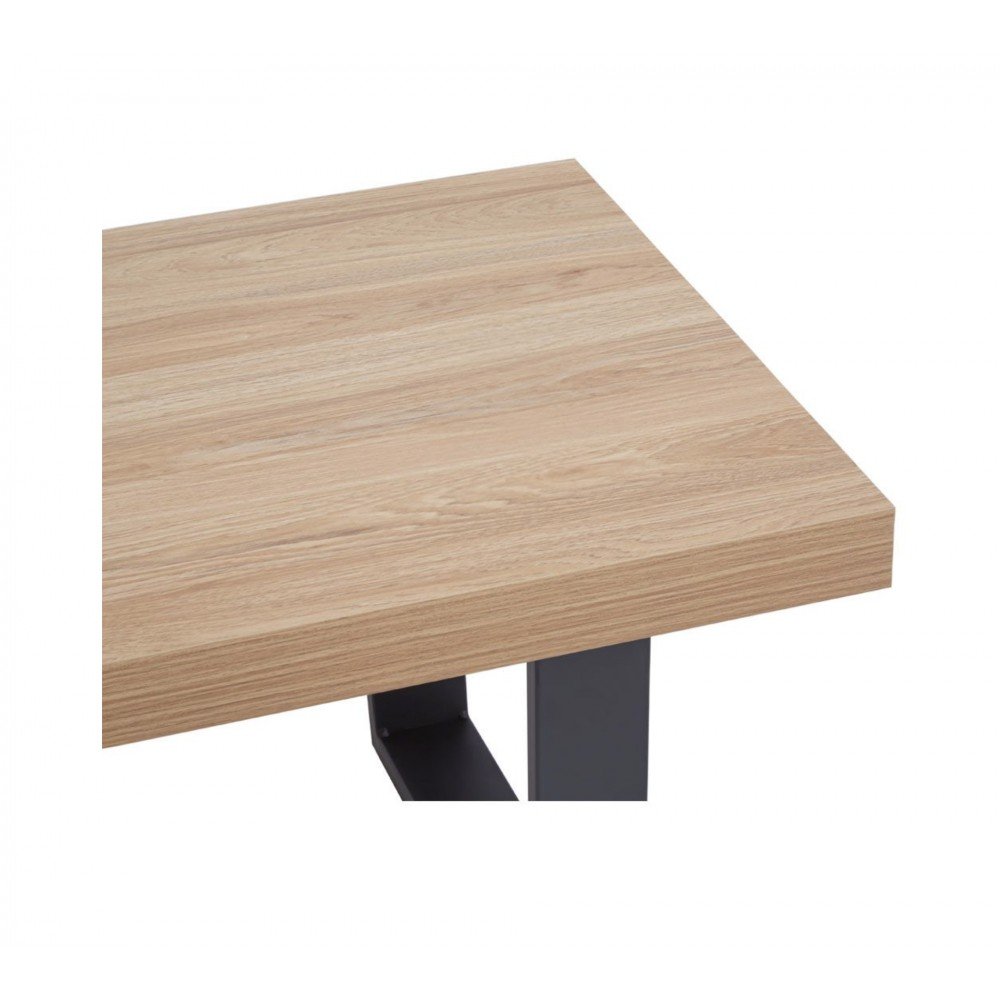 Hockton Industrial Coffee Table Industrial Furniture £257.00 Reception Room Ash Iron product_features