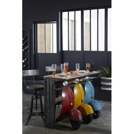 Vespa Bar Table Commercial Smithers of Stamford £2,000.00 Store UK, US, EU, AE,BE,CA,DK,FR,DE,IE,IT,MT,NL,NO,ES,SEVespa Bar T...
