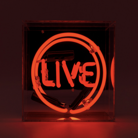 Live Box Mini Neon Neon Signs  £84.00 Store UK, US, EU, AE,BE,CA,DK,FR,DE,IE,IT,MT,NL,NO,ES,SE