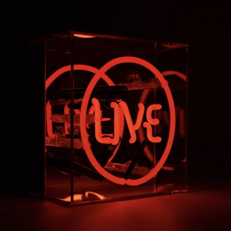 Live Box Mini Neon Neon Signs Locomocean £89.00 Store UK, US, EU, AE,BE,CA,DK,FR,DE,IE,IT,MT,NL,NO,ES,SELive Box Mini Neon pr...