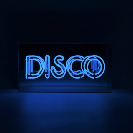 Blue Disco Neon Light Neon Signs Smithers of Stamford £129.00 Store UK, US, EU, AE,BE,CA,DK,FR,DE,IE,IT,MT,NL,NO,ES,SE