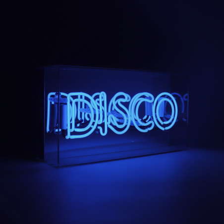 Blue Disco Neon Light Neon Signs Smithers of Stamford £109.00 Store UK, US, EU, AE,BE,CA,DK,FR,DE,IE,IT,MT,NL,NO,ES,SE